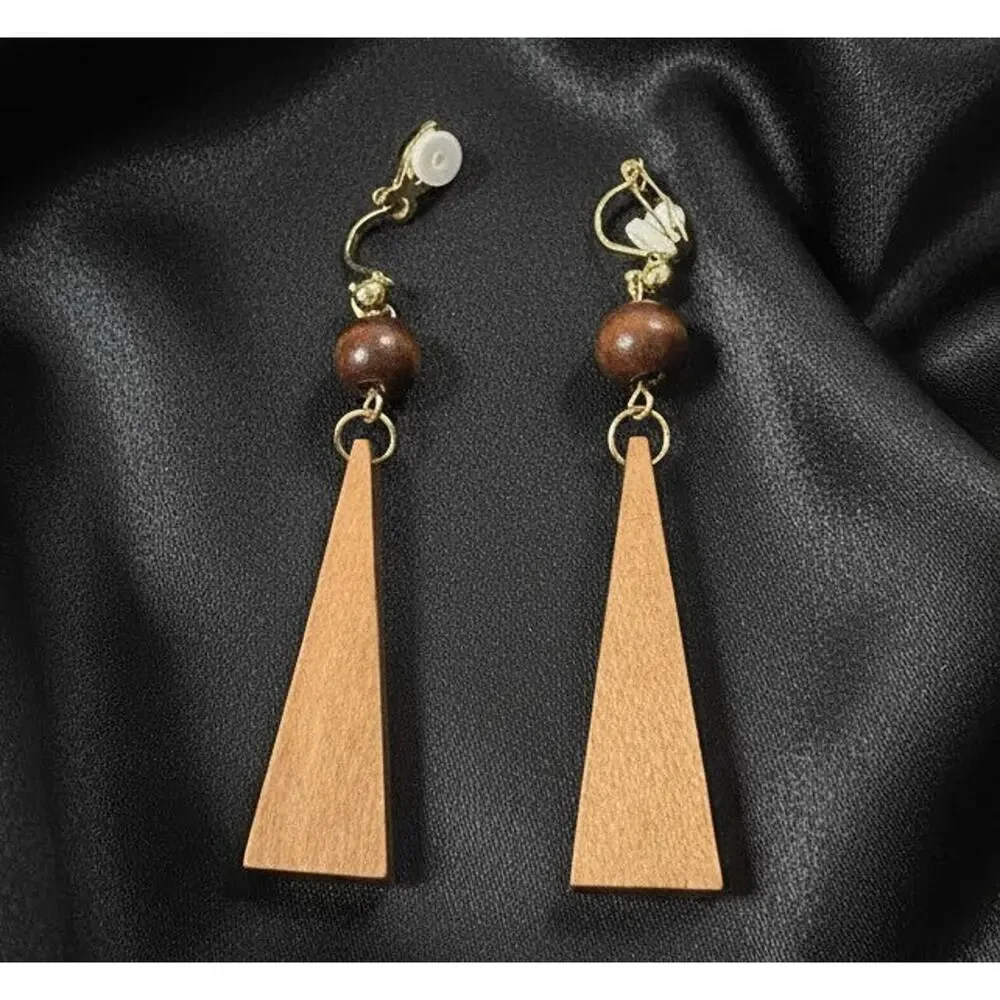 Hip and Cool Clip on Earrings Two classy clip
